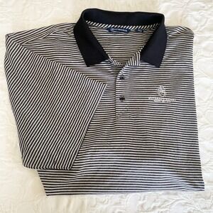 Cutter & Buck Men 2XL Golf Polo Shirt Silverado Resort Napa logo Forge Strip‎